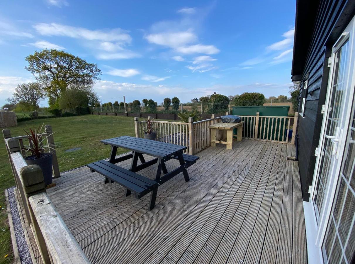 Near Woodbridge The Annexe Eyke Fantastic Views With Dog Secure Garden And Paddock Villa Kültér fotó