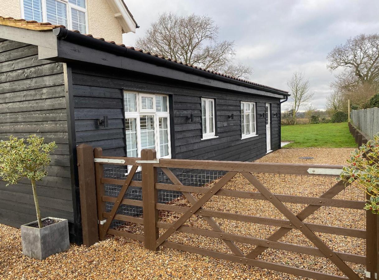 Near Woodbridge The Annexe Eyke Fantastic Views With Dog Secure Garden And Paddock Villa Kültér fotó