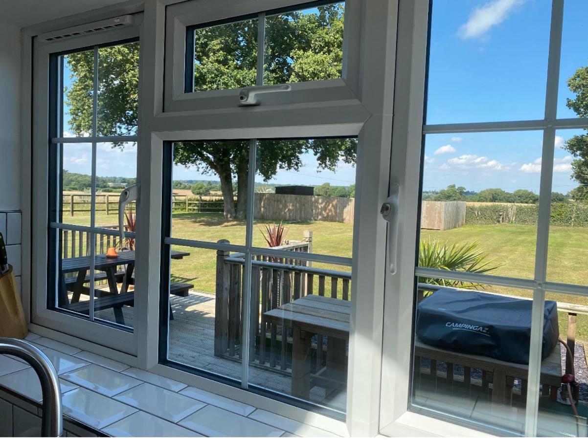 Near Woodbridge The Annexe Eyke Fantastic Views With Dog Secure Garden And Paddock Villa Kültér fotó